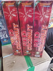 3.5 INCH - RED COCONUT - RED COLOUR - STANDARD