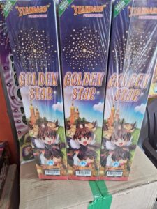3.5 INCH - GOLDEN STAR - GOLDEN COLOUR - STANDARD