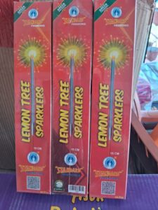 SPARKLERS -15 CM LEMON TREE - STANDARD